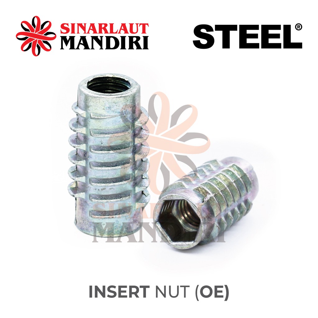 น็อตสับปะรด / น็อตใส่ OE M 6 x 20