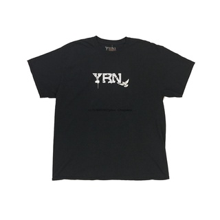 เสื้อยืดผ้าฝ้ายพิมพ์ลายขายดี เสื้อยืด พิมพ์ลาย Yung Rich Nation YRN Bird สีดํา