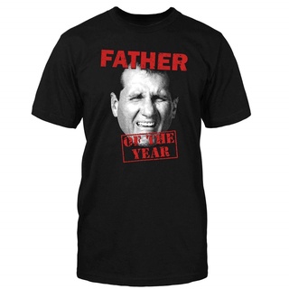 T-shirt  เสื้อเชิ้ต ลาย Father of The Year BundyS-5XL