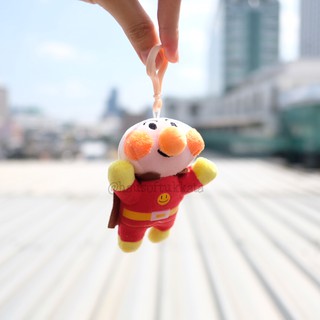 พวงกุญแจ Anpanman อันปังแมน ท่าเหาะ 4นิ้ว อันปัง