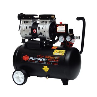 Air pump ROTARY AIR COMPRESSOR PUMPKIN PTT-550W25 550W 25L Wind instrument Hardware hand tools ปั๊มลม ปั๊มลมโรตารี่ PUMP