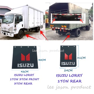 บังโคลนหน้า หลัง PVC สําหรับ ISUZU LORRY 1 ตัน 3 ตัน 1 ชิ้น