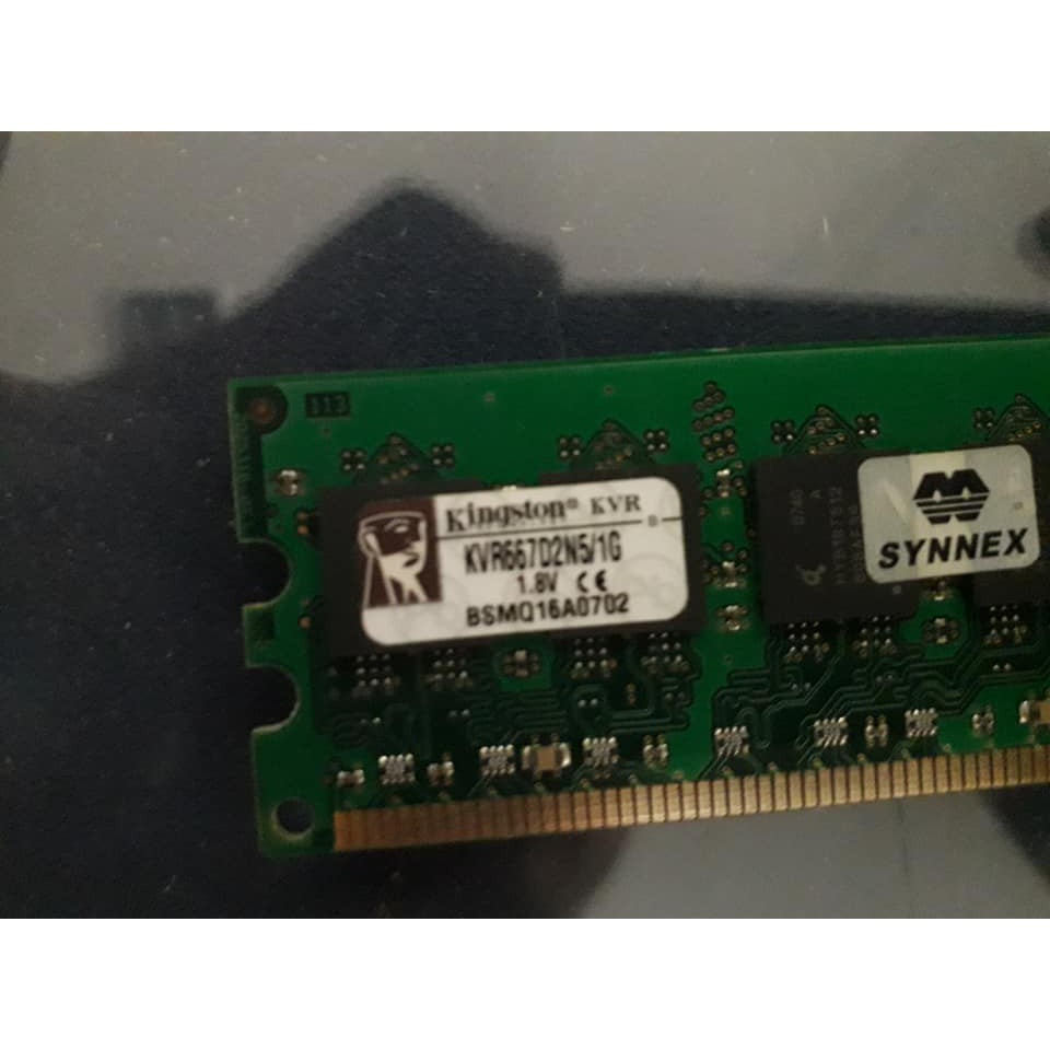 แรม ram ddr2. Bus667. 1g. Kingston