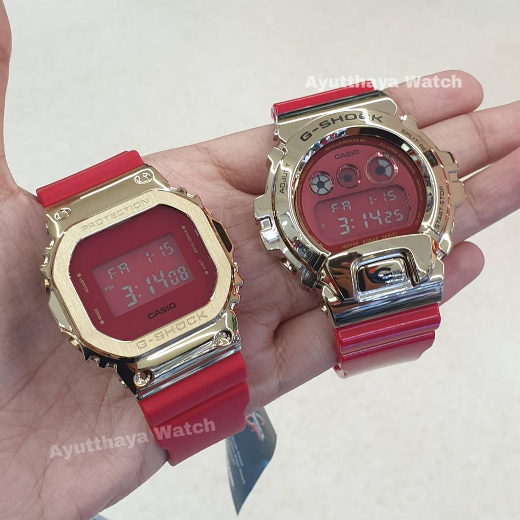 [ของแท้] Casio G-Shock นาฬิกาข้อมือ CHINESE NEW YEAR SPECIAL EDITION รุ่น GM-5600CX-4 ,GM-6900CX-4