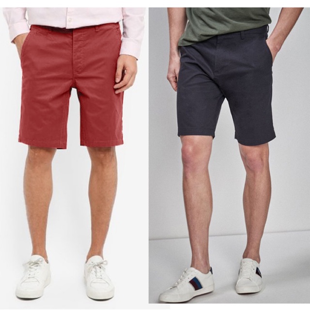 กางเกงขาสั้น รุ่นผ้าชิโน cotton100% สีไม่ตก