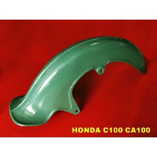 HONDA C100 CA100 C105 CA105 C102 CA102 "GREEN" FRONT FENDER // บังโคลนหน้า พลาสติก สีเขียว สีเขียวขี้ม้า สินค้าคุณภาพดี