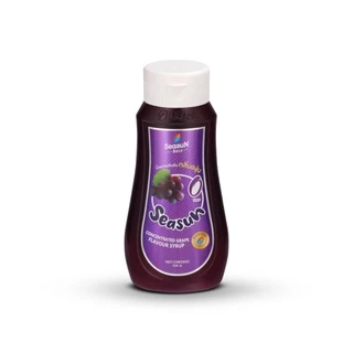 ไซรัปหญ้าหวานสูตร KETO กลิ่นองุ่น ตราสีสรร ขนาด 320 ml.