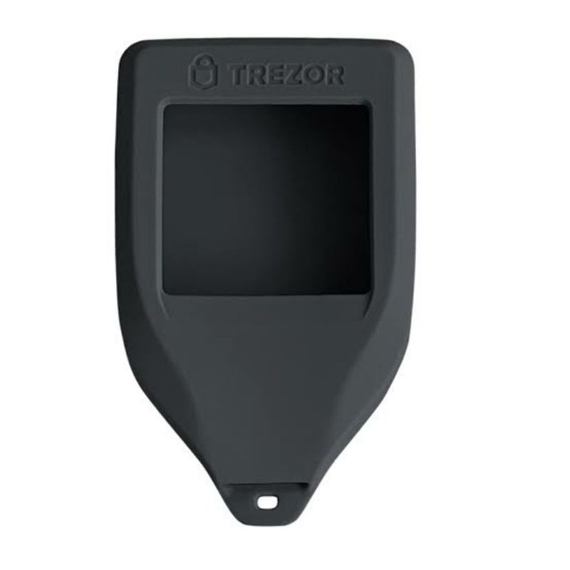 Trezor Model T Case Silicone Case Cover มีของพร้อมส่งของแท้ 100%(สีดำ)Black