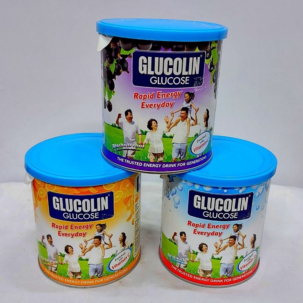 Glucolin Glucose / Orange / Blackcurrant 420g