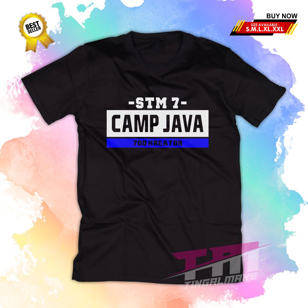 CAMP JAVA 700 CREATOR CAMP JAVA อย่างเป็นทางการ UNISEX | STM CAMP JAVA 700 CREATOR T-SHIRT STM 7 เสื