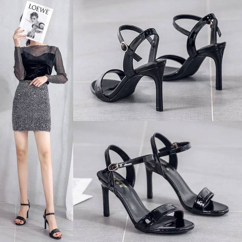ผู้หญิง Hills Hells Haihls Haihil นําเข้ารองเท้าส้นสูง Te Pc6 รองเท้าส้นสูง Ab11 หรูหราผู้หญิงส้นแก้