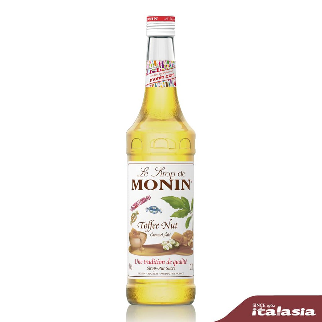 MONIN Toffee Nut Syrup 700 ML. โมนิน Toffee Nut ไซรัป 700 มล.
