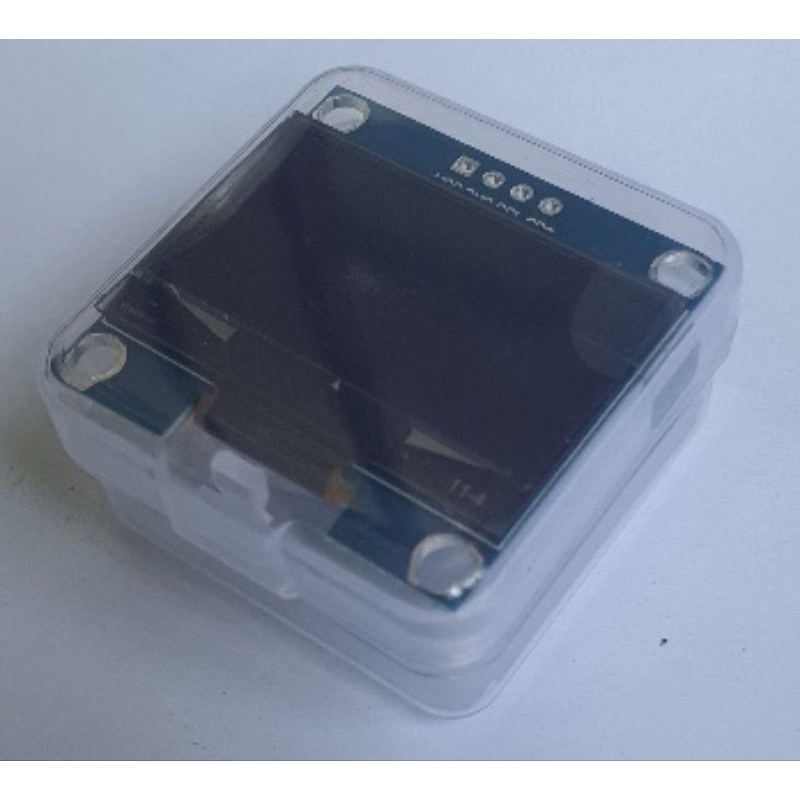 จอแสดงผล OLED สีขาว 128x64 แบบ I2C ขนาด 1.3" สีขาว ไดร์เวอร์รุ่น SH1106 สลับขา VCC,GND  ได้บรรจุพร้อ