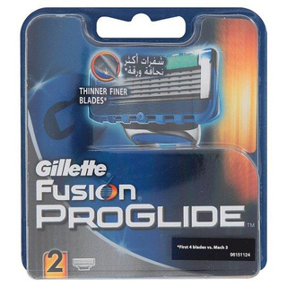 ยิลเลตต์ ฟิวชั่นไฟว์ โปรไก์ ใบมีดโกน 2 ชิ้น/Gillette Fusion 5-Blade Razor blade 2 pieces