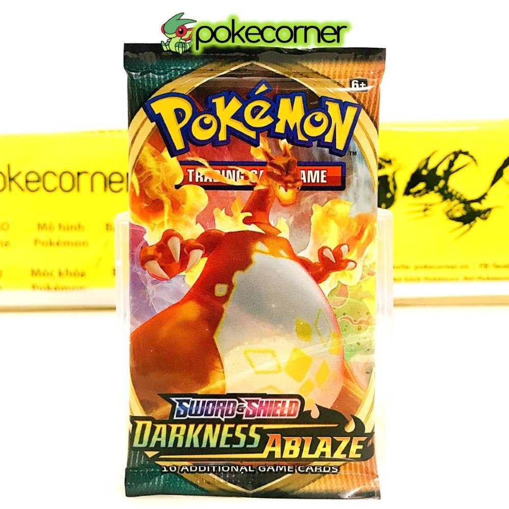 (ราคาถูกสุด ๆ ) Pokemon TCG Booster Pack Darkness Ablaze SS3 ของแท ้ 100 % ใหม ่ ( แพ ็ คการ ์ ดศิลปะชนบท - PokeCorner