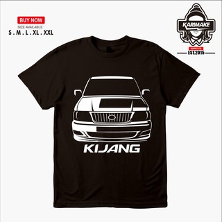 เสื้อผ้าผชเสื้อยืด ลายรถยนต์ Toyota Kijang - Karimake -UNNAS-5XL