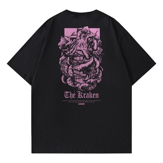 Neverdry | T-shirt | The kraken | Black