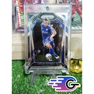 การ์ดนักฟุตบอล 2020-21 Panini Prizm Premier League caglar soyuncu Leicester City Base Card #124