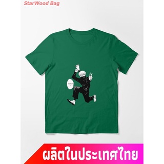 ยิวยิตสูไคเซ็น แอนิเมชั่นญี่ปุ่น Inumaki Toge Peace Sign Jujutsu Kaisen Essential T-Shirt tee คอกลม แฟชั่น แขนสั้น แฟชั่