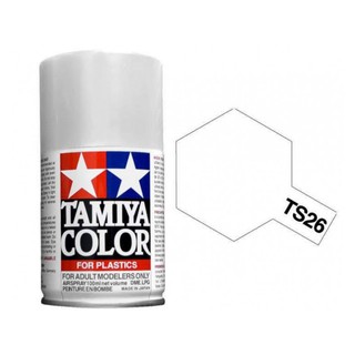 Tamiya Spray Paints TS-26 Pure White