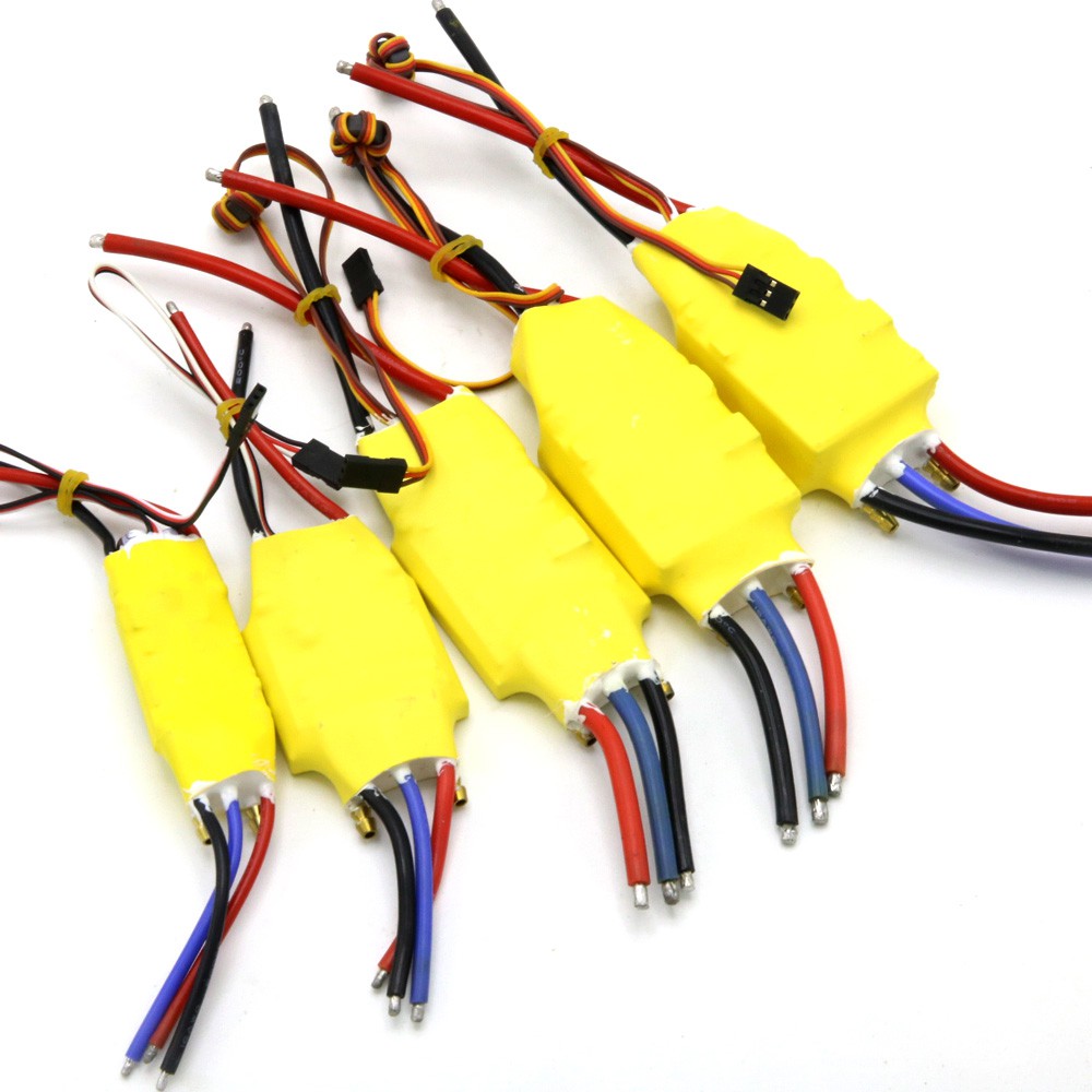 1pcs 2-6S 30A/50A/80A/100A/200A ESC 5V/3-5A UBEC 200A/S Brushless ESC For RCBoat