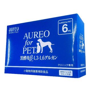 Aureo for Pet อาหารเสริมเพื่อสุขภาพของสัตว์เลี้ยง 6 ml × 30 ซอง