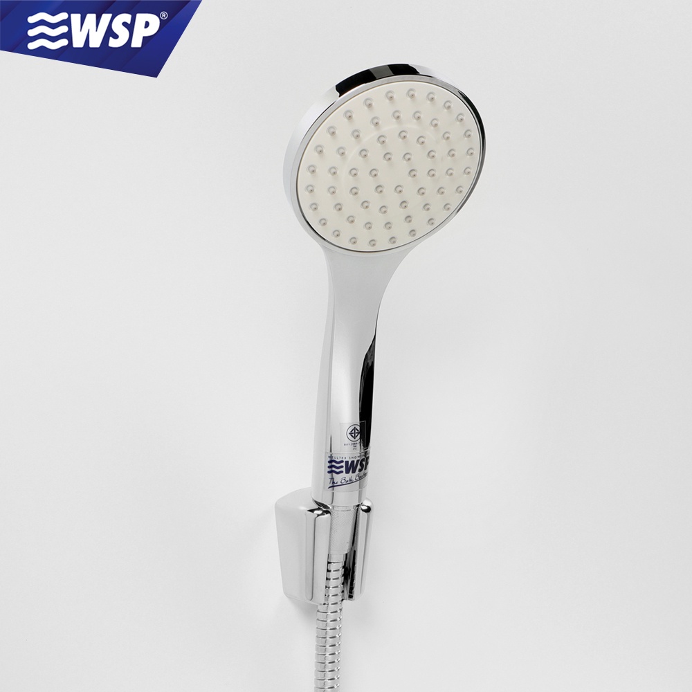 WSP ชุดหัวฝักบัวพร้อมสาย ปรับได้ 1 ระดับ PHU TAWAN รุ่น WSP-119 (สีโครม)