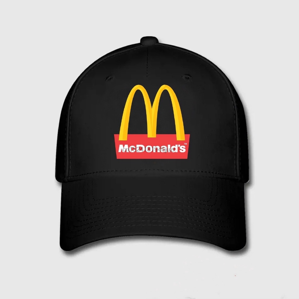 หมวก unisex mcdonald 's print หมวกเบสบอล หมวกกีฬา