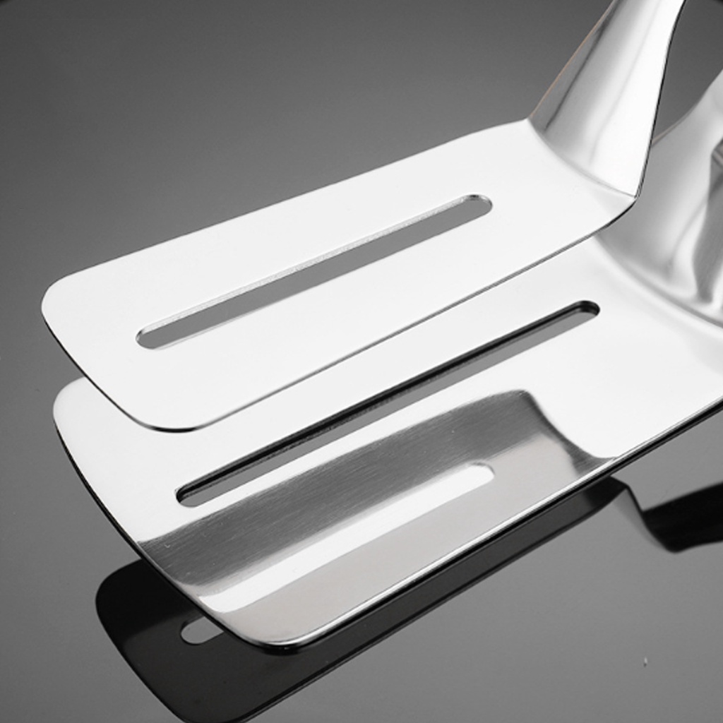 ปลีก/ส่ง ที่คีบเนื้อสแตนเลสทอดสเต๊กบาร์บีคิว ที่คีบอาหาร ที่คีบในครัวที่คีบสเต็กตะหลิวทอดสเต็ก /ที่คีบเนื้อ - รูปที่ 3