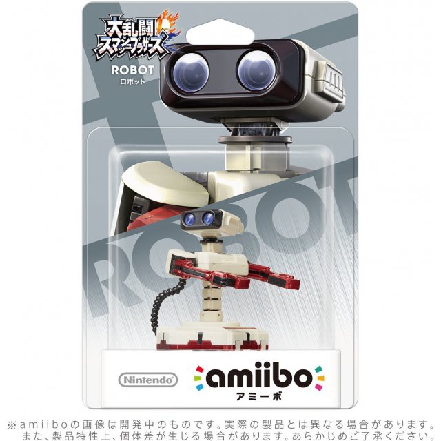 AMIIBO AMIIBO SUPER SMASH BROS. SERIES FIGURE (R.O.B.) (JAPAN) | Shopee ...