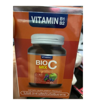 BIO C MIX ไบโอซี มิกซ์ ขนาด 30 เม็ด