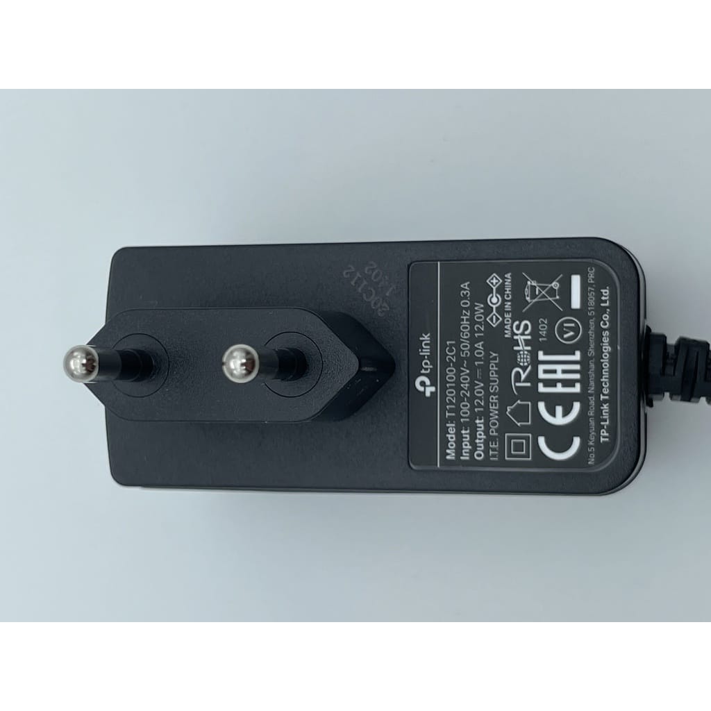 อะแดปเตอร์ TP-LINK ของแท้ 12V 1A MODEL: T120100-2C1 เราเตอร์/โมเด็ม/sb