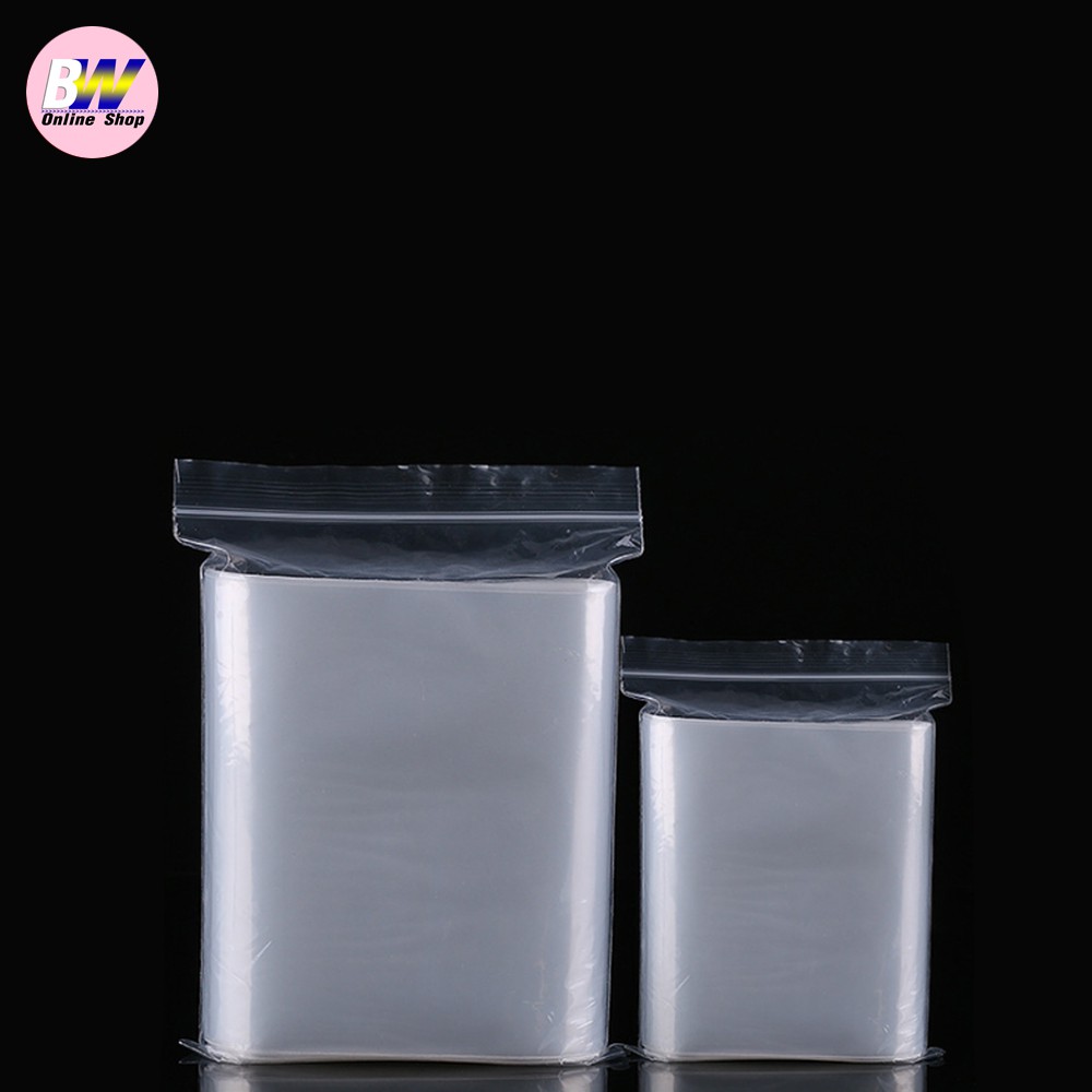 ถุงซิปล็อค มีให้เลือกหลายขนาด ถุงซิป Ziplock ซองซิป ถุงซิปใส ถุงใส่ 