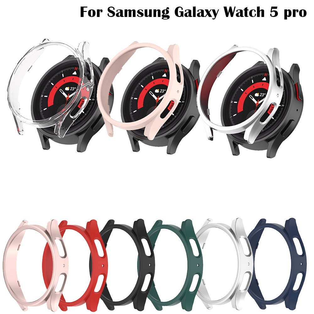 เคสนาฬิกาข้อมือ PC แบบแข็ง พิมพ์ลาย สําหรับ Samsung Galaxy Watch 5 Pro 45 มม. Galaxy Watch5
