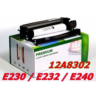 e230 E232 e240 ดรัม 12A8302 คุณภาพดี พร้อมส่ง สำหรับเครื่องพิมพ์ ปริ้นเตอร์ Lexmark