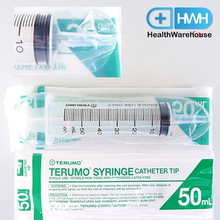 Terumo Syringe Catheter Tip 50 mL เทอรูโม ไซริงค์ให้อาหารพลาสติค หัวป้อนยา หัวต่อสาย (ซื้อยกกล่องเฉลี่ยจะถูกลง)