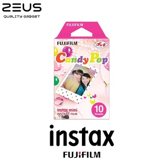 INSTAX MINI FILM FRAME DESIGN CANDY POP ฟิล์มกล้องอินแสตนท์ ขนาด 46*62 mm