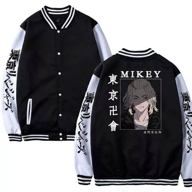 - Anime Tokyo Revengers Mikey Hoodie Jacket / Tokyo Revengers Tauman Manji ญี่ปุ่นผู้ชายผู้หญิง
