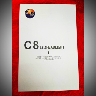 ไฟ LED รุ่น C8 2 สี 3 สเต็ป ไอบลู/ขาว