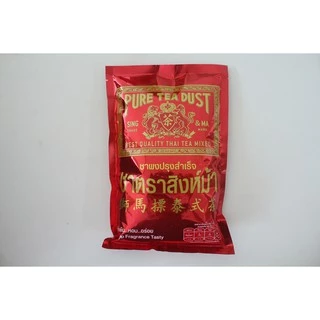 ชาไทยตราสิงห์ม้า (ชาแดง) เข้มข้น..หอม..อร่อย Thai Tea Mix, Sing Ma Brand (Red Tea) Pure Tea Dust