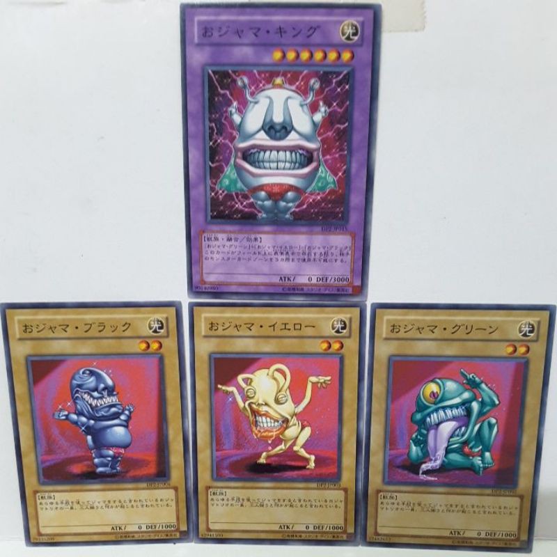 ชุด Yugioh Ojama ของญี่ปุ่นพร้อมชุดนอน King