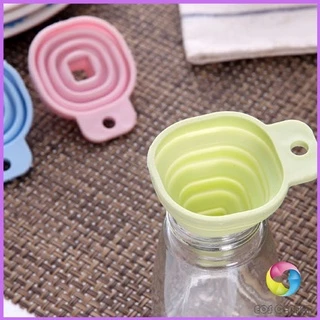 Eos Center กรวยซิลิโคน พับเก็บประหยัดพื้นที่ พกพาสะดวก Silicone funnel