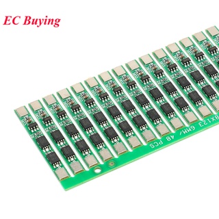 บอร์ดป้องกันแบตเตอรี่ลิเธียมไอออน 1S 3.7V 4A li-ion BMS PCM 18650 PCB สําหรับแบตเตอรี่ลิเธียมไอออน 18650 5 ชิ้น