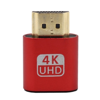 อะแดปเตอร์แปลง Vga Hdmi - Compatible 1 . 4 Ddc Edid Dummy Plug Emulator