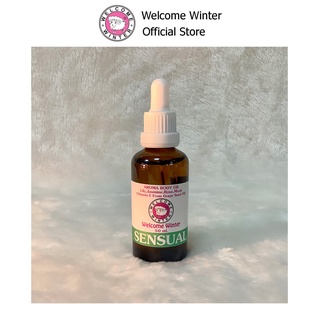 WelcomeWinter น้ำมันเมล็ดองุ่นทาผิวกลิ่นน้ำมันเมล็ดองุ่น Essential Oil Sensual BODY OIL 50 ml