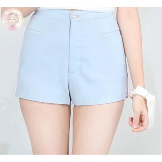 Lailah Blatt Candy Shorts กางเกงขาสั้น แต่งลูกไม้ สีฟ้า (คนละรุ่นกับลูกไม้ Vintage นะคะ ทรงเดียวกัน ต่างที่ลูกไม้)