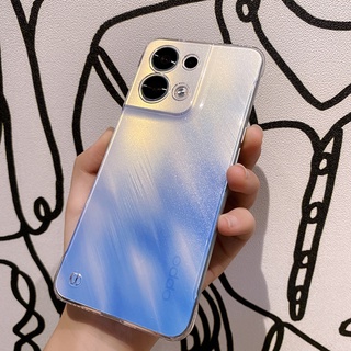 Oppo Reno 8 Reno8 Pro 5G เคสใส ไม่มีกรอบ แข็ง PC เคสโทรศัพท์ด้านหลัง