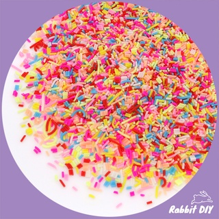 ฟีโม่ Fimo กลิตเตอร์ เกล็ดน้ำตาล น้ำตาลโรยหน้า โทนสีสดใส ขนา…