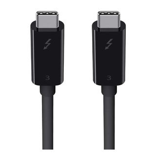 Thunderbolt™ 3 Cable (USB-C™ to USB-C) (100W) (1.6ft/0.5m) (USB Type-C™) (F2CD084bt0.5MBK)(By Shopee  SuperTphone1234)