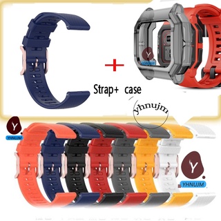 Amazfit Neo สายนาฬิกาข้อมือ ซิลิโคน เปลี่ยนได้ พร้อมเคส AmazfitNeo อุปกรณ์เสริมป้องกัน